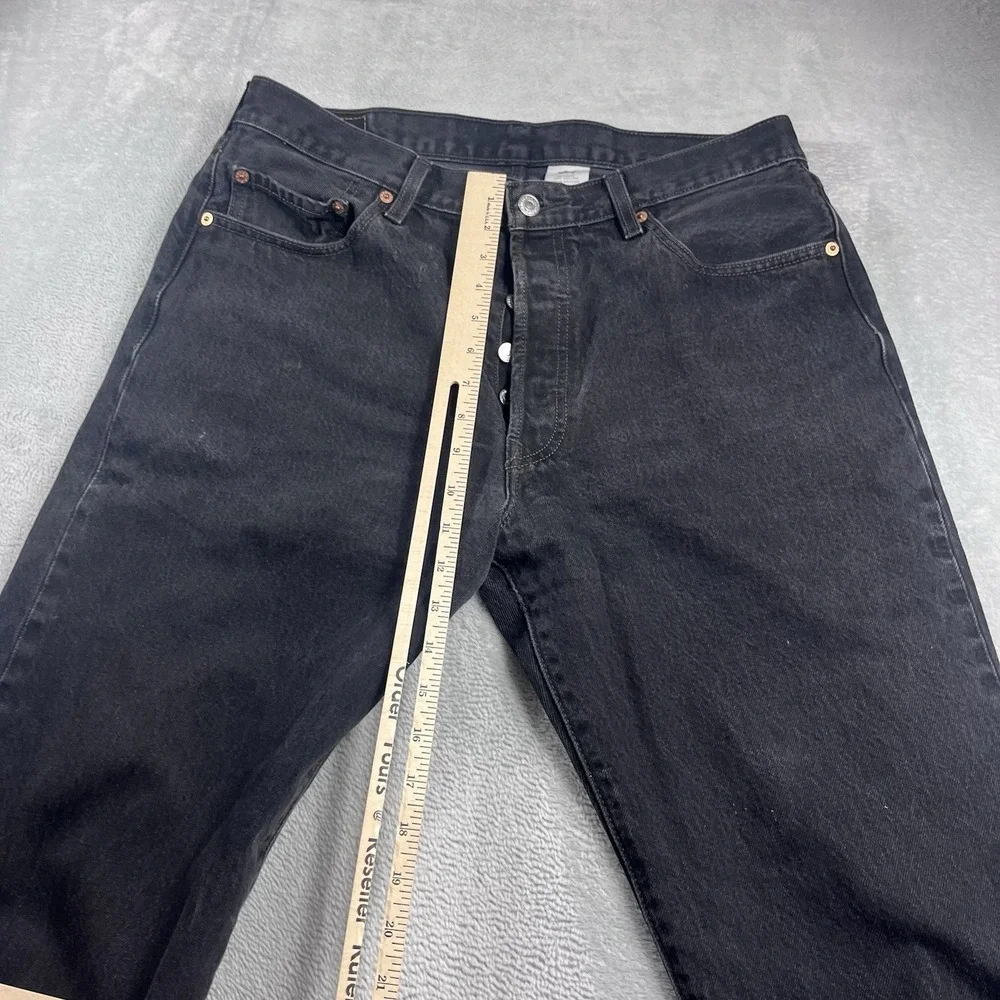 VINTAGE Levi's 501‎ xx Jeans Mens 36x34* Black Button Fly Straight Leg